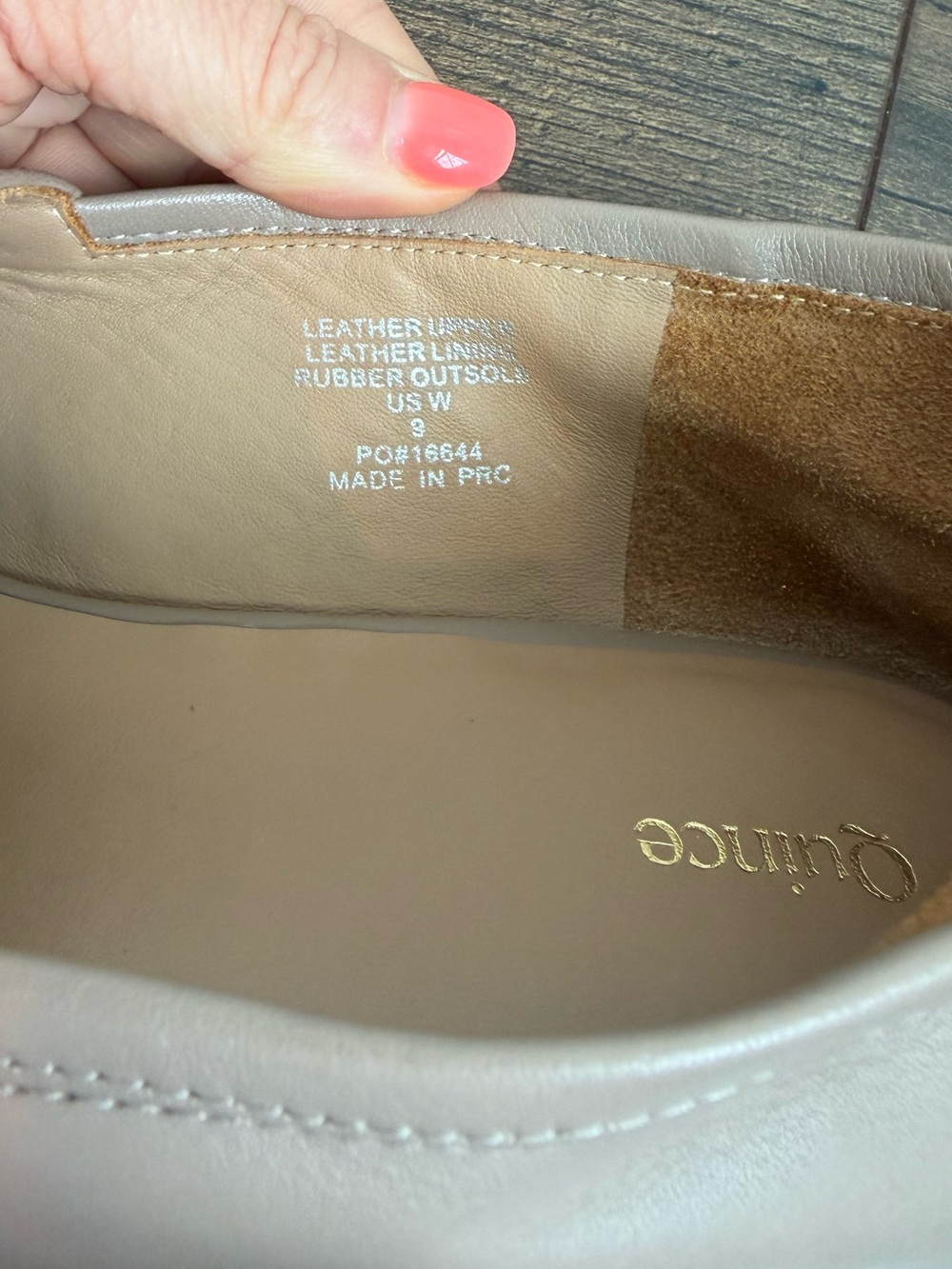 Quince Women’s Italian Leather Horsebit Loafer Soft Brown Size 9 - Picture 12 of 13